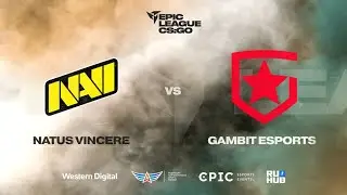 Natus Vincere vs Gambit - EPIC CIS League Spring 2021 - map1 - de_dust2 [MintGod & TheCraggy]