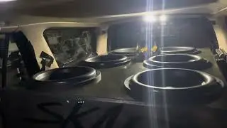 6 Skar Audio VXF-15’s on 4 of my 6 Skar Audio SKv2-4500.1’s, strapped & gain matched at 1.33 ohm