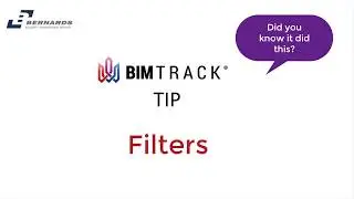 06.03.04.005  BIM Track Tip - Filters