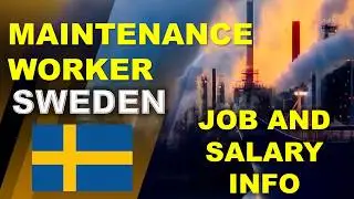Maintenance Worker in Sweden - Jobs and Salaries in Sweden