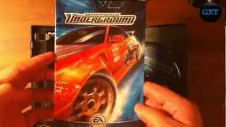(NFS) Need For Speed Underground 2003 Video Game Unboxing-Overview HD 720P