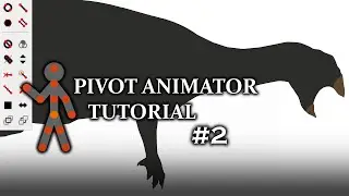 Pivot Animator Tutorial #2: Dinosaur's head, arm and leg