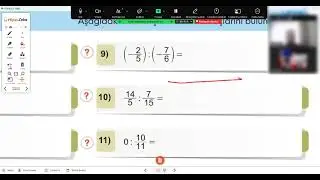 31 ekim deniz 7  sınıf matematik dersi sefa hoca rasyonel sayılarda bölme işlemi