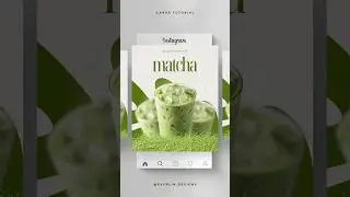 Canva tutorial for an Instagram post design 