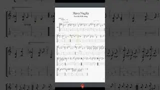 Hava Nagila - Guitar TABs 