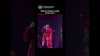 Wait for Usher’s outfit at the end✨ #usher #rnb #singer