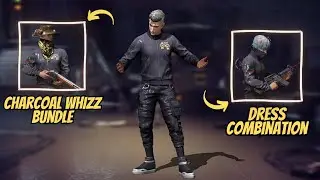 Charcoal Whizz Bundle Combination | Charcoal Whizz Bundle Free Fire 🖤