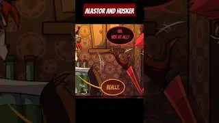 Alastor reminds Husk who's boss