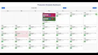 Python Based Supply Chain Dashboard- React/Flask