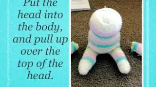 How to make Handmade dolls out of Socks from dollar tree #dollartree #sockdoll #artsandcrafts