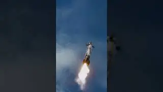GOES-U SpaceX Falcon Heavy booster landing #rocket #spacex #spacexlanding #falconheavy