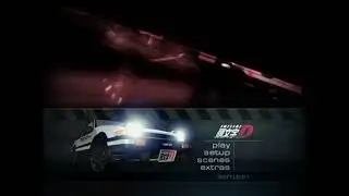 Initial D TOKYOPOP - Battle 1 DVD Root Menu