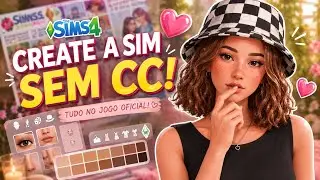 NO CC SIMS WITHOUT CC - CAS THE SIMS 4 😍