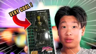 Medicos Jojo's Bizarre Adventure: GIORNO GIOVANNA Black Ver. Super Action Statue Unboxing and Review