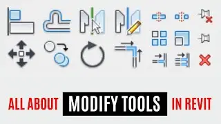 Revit MEP | Modify Tools In Revit-6 | 