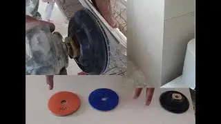 Segredo revelado como fazer 45° no porcelanato com a lixa brilho d'água fabio123
