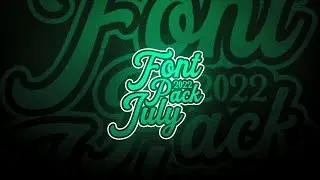 Font ( July ) PACK 2022 | Trending Font For Designers | Free To Use