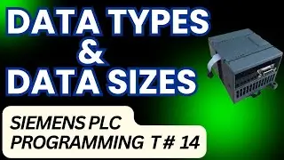 Elementry Data Types and Sizing for SIMATIC Global Symbols for V memory in siemens PLCs