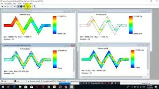 Flow sim Zig Zag 20X20