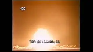 Soviet nuclear test, RDS-5 near-ground burst at Semipalatinsk (1954)