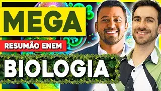 🍀🤯 TODA A BIOLOGIA para o ENEM 2025: Revisão Completa 3 ANOS EM 4 HORAS!!