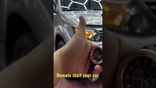 Remote start your car 💪