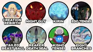 Every S-RANK Jutsu in Naruto Explained 22 Minutes