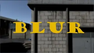 Post Effects tutorial 3: Blur. Как сделать blur в Unity3D