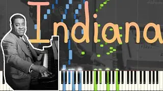 Art Tatum - Indiana (Back Home Again In Indiana) 1954 (Fast Harlem Stride Piano Synthesia)