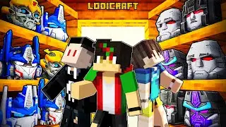 I Can be Anyone On Transformer in Minecraft!