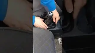 Как одеть чехол КПП Опель Мерива А
