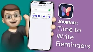 Set Up Time to Write Reminders to Encourage you to Add Journal Entries