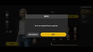 PUBG NEW STATE Fix Server not responding. Please try again later problem solve in Android