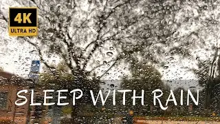 💧 SLEEP BETTER, REDUCE ANXIETY WITH SOOTHING RAIN SOUND 4K UHD 💧⛈ ⚡