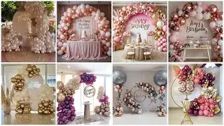 Birthday decoration ideas at home|| Birthday decoration ideas||Balloon decoration