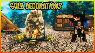 Valheim Mods: GOLD BARS, COINS AND GOLD INGOTS (Digitalroot's Gold Bars) Review/Showcase