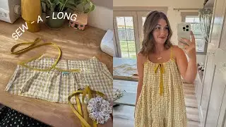 How To Hack the Skyline Dress Pattern | Front Tie Dress Tutorial