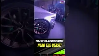 Aston-Martin Vantage | Exhaust Note | Twin-Turbo V8 Petrol Engine | Crackle Sound | Times Drive