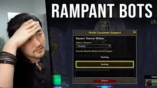 Bots Are playing ARENA for you in Retail WoW