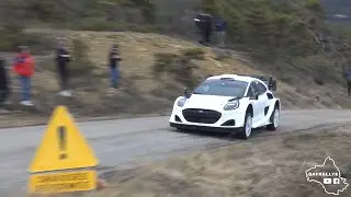 Test WRC Rallye Monte Carlo 2024 - Adrien Fourmaux (Puma Rally1)