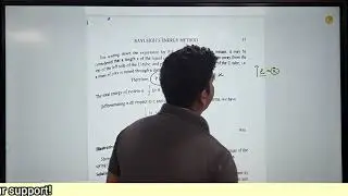 MECHANICAL VIBRATION || G.K GROVER || CHAPTER 2|| ILLUSTRATIVE EXAMPLE  2.6.3   || TECHNICAL CLASSES