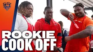 Rookies compete in a cook off | Chicago Bears