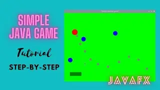 Making a simple game with Java and JavaFX - step by step