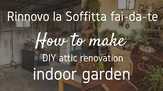 #1 DIY Attic Makeover on a Budget VS Indoor Garden | Indoor garden