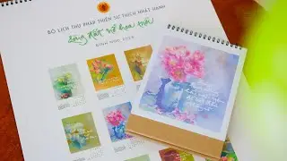 Bộ lịch Thư pháp Làng Mai 2026 - Lòng đất nở hoa trời