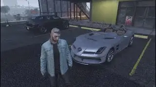 GTA V ( New drip-feed car - Benefactor SM722/Mercedes SLR Stirling Moss )