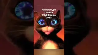 как проходит гулянка  2017 и 2022 году (Я НЕ АВТОР) 