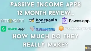 Passive Income Apps Review - HoneyGain, Peer2Profit...12 Months Later