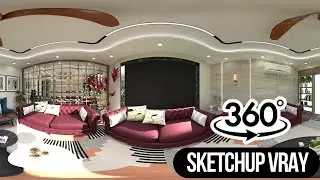 How to make 360 view in Sketchup Vray.