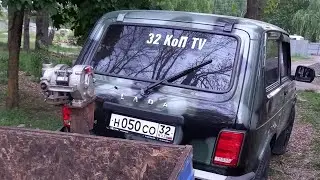 Установка лебёдки БЛ 47.